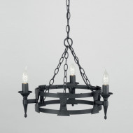 Люстра Elstead Lighting Saxon SAX3 BLK Люстра Elstead Lighting Saxon SAX3 BLK