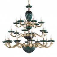 Люстра Euroluce Diamond L12+6+6 Verde Люстра Euroluce Diamond L12+6+6 Verde