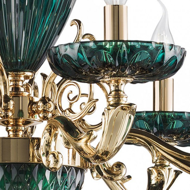 Люстра Euroluce Diamond L12+6+6 Verde Люстра Euroluce Diamond L12+6+6 Verde