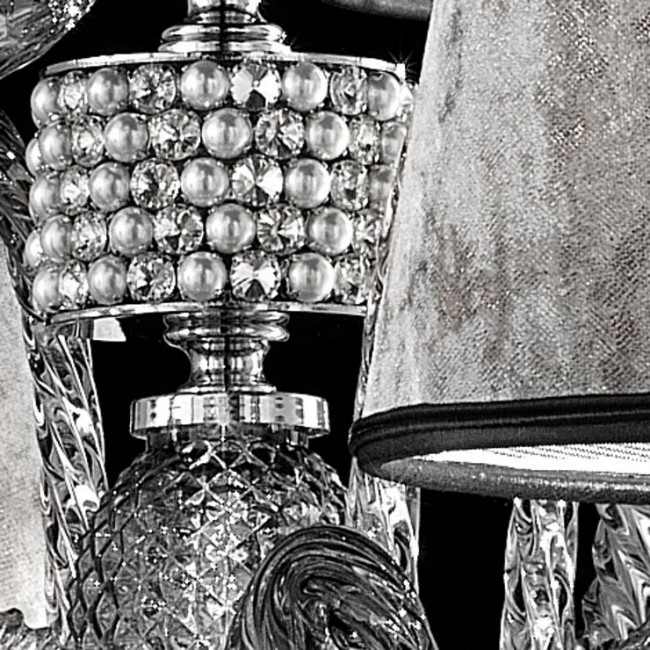 Люстра Euroluce Toochic L8 Silver Fume Shade Люстра Euroluce Toochic L8 Silver Fume Shade