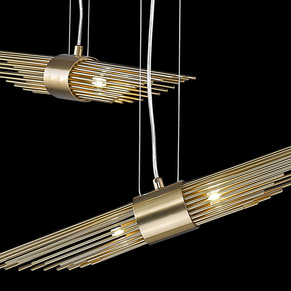 Подвесной светильник DeLight Collection P68069-2 antique brass Подвесной светильник DeLight Collection P68069-2 antique brass