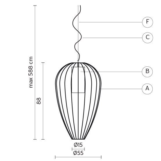 Уличный подвесной светильник Karman Cell SE615-EXT Уличный подвесной светильник Karman Cell SE615-EXT