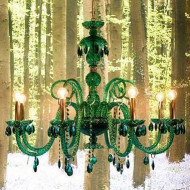 Люстра Italamp 180/8 Green / C / Sw Emerald