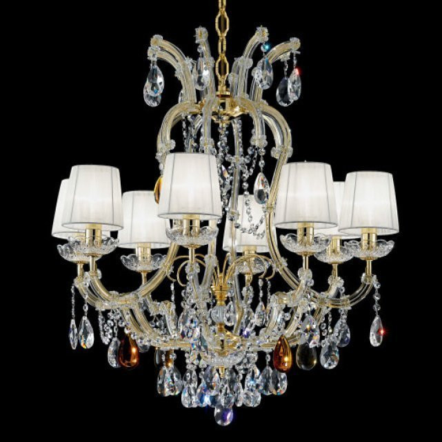 Люстра Renzo Del Ventisette L 14394/8 CP DEC. OZ Люстра Renzo Del Ventisette L 14394/8 CP DEC. OZ