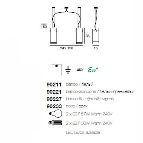 Подвесной светильник Linea Light Triad 90211 Подвесной светильник Linea Light Triad 90211