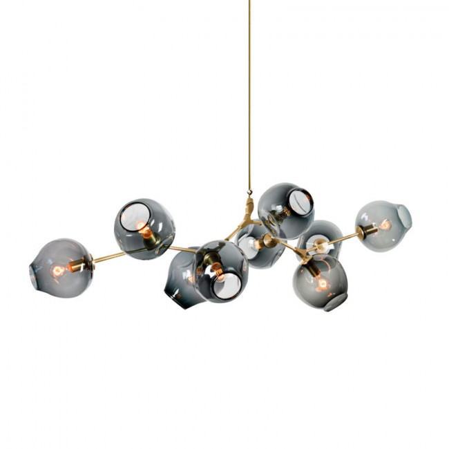 Люстра DeLight Collection Bubble KG0579P-9B smoky Люстра DeLight Collection Bubble KG0579P-9B smoky