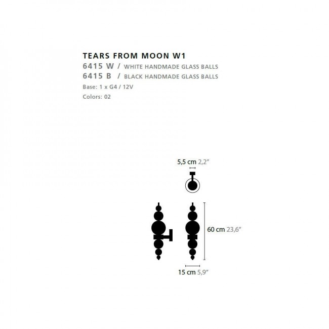 Бра Ilfari Bells of Nafin W1 13200 Бра Ilfari Bells of Nafin W1 13200