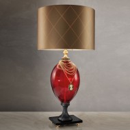 Настольная лампа Euroluce Audrey LG1 gold Ruby Настольная лампа Euroluce Audrey LG1 gold Ruby