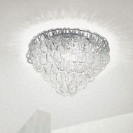 Потолочный светильник Vistosi Giogali PL 60 E27 CR/TR CR Потолочный светильник Vistosi Giogali PL 60 E27 CR/TR CR