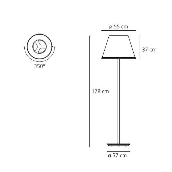 Торшер Artemide Choose 1135120A Торшер Artemide Choose 1135120A
