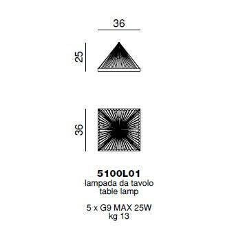 Настольная лампа Beby Group Crystal sand 5100L01 Chrome Настольная лампа Beby Group Crystal sand 5100L01 Chrome