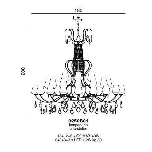 Люстра Beby Group Charming beauty 0250B01 Light gold White White silver leaf Люстра Beby Group Charming beauty 0250B01 Light gold White White silver leaf