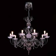 Люстра Beby Star 0122B02 Chrome Fuchsia Venice Pink Pearls Люстра Beby Star 0122B02 Chrome Fuchsia Venice Pink Pearls