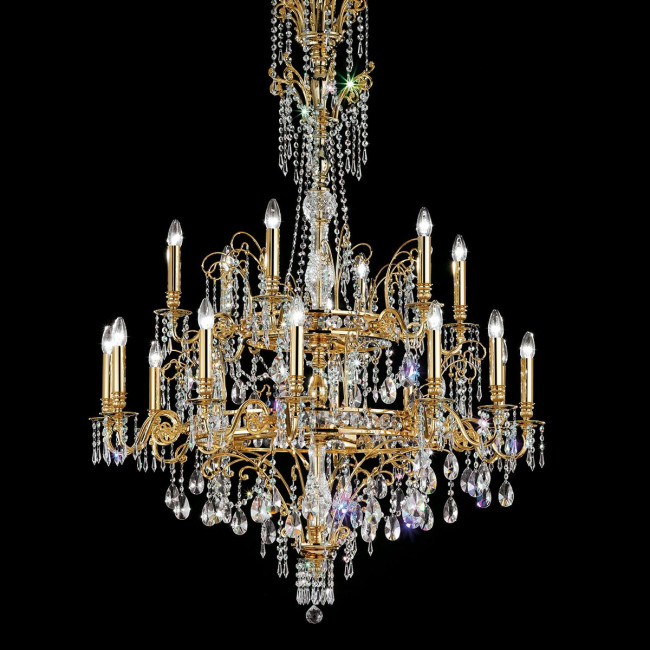 Люстра Masiero Impero & Deco VE 802/12+6 SWE Swarovski elements