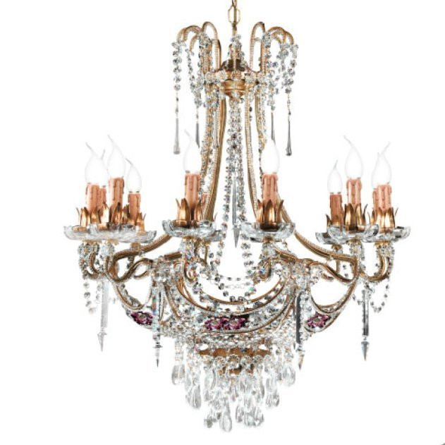 Люстра Renzo Del Ventisette "Sinuosa" L 14001/12 DEC. 041 Люстра Renzo Del Ventisette "Sinuosa" L 14001/12 DEC. 041