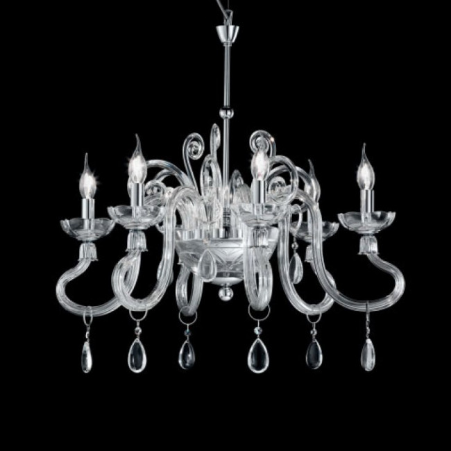 Люстра Renzo Del Ventisette L 14406/6 DEC. CROMO Люстра Renzo Del Ventisette L 14406/6 DEC. CROMO