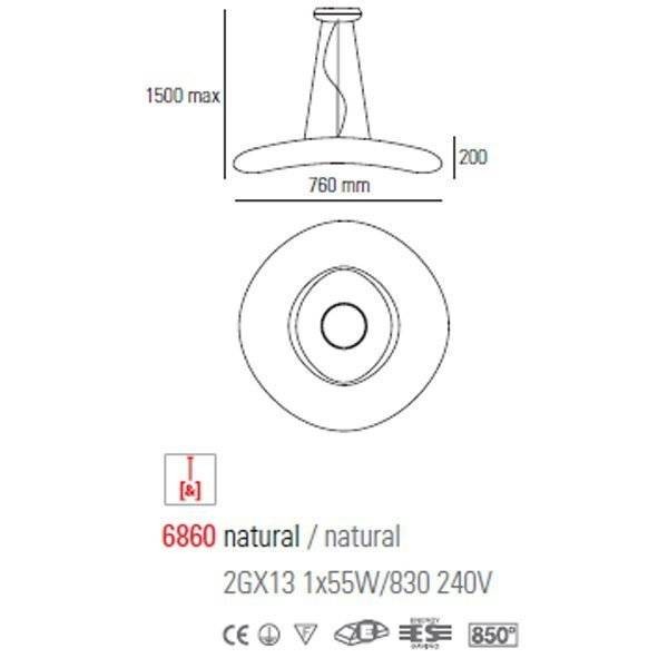 Подвесной светильник Linea Light Mr. Magoo 6860 Подвесной светильник Linea Light Mr. Magoo 6860