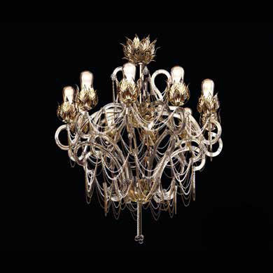 Потолочная люстра Beby Group Beby Resort 3400B06 Satin Gold Потолочная люстра Beby Group Beby Resort 3400B06 Satin Gold