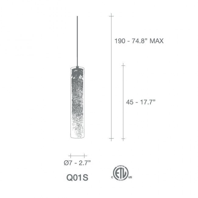Подвесной светильник Terzani Frame Q01S E8 A9 Подвесной светильник Terzani Frame Q01S E8 A9
