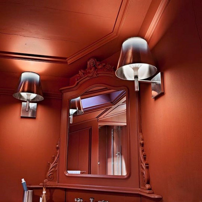 Бра светильник Flos Ktribe W Aluminized silver F6307004 Бра светильник Flos Ktribe W Aluminized silver F6307004