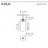 Потолочный светильник Axo Light Spillray PL SPIL M I Cristallo PLSPILMICSCR12V Потолочный светильник Axo Light Spillray PL SPIL M I Cristallo PLSPILMICSCR12V