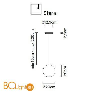 Подвесной светильник Fabbian Lumi F07 A19 01 Подвесной светильник Fabbian Lumi F07 A19 01