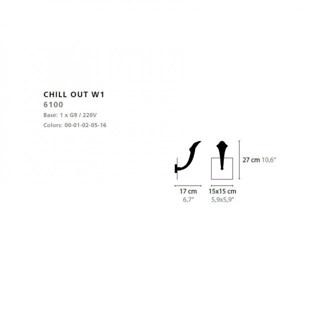 Бра Ilfari Chill out W1 10360 02 Бра Ilfari Chill out W1 10360 02