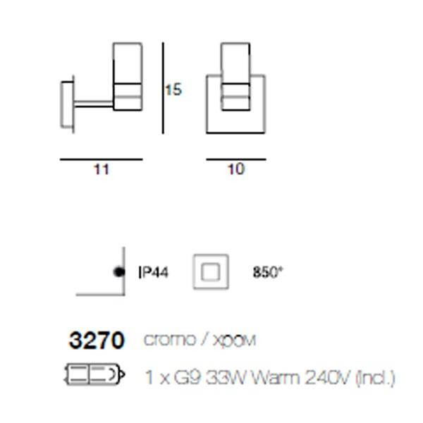 Бра Linea Light 3270 Бра Linea Light 3270