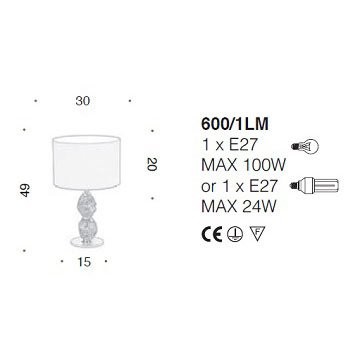 Настольная лампа IDL Charme 600/1LM bronze with green Murano glass / dove grey chinette Настольная лампа IDL Charme 600/1LM bronze with green Murano glass / dove grey chinette