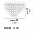 Потолочный светильник Vistosi Giogali PL 80 E27 CR/TR CR Потолочный светильник Vistosi Giogali PL 80 E27 CR/TR CR