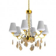 Люстра Beby Group Charming beauty 0250B02 Gold White White gold leaf Люстра Beby Group Charming beauty 0250B02 Gold White White gold leaf