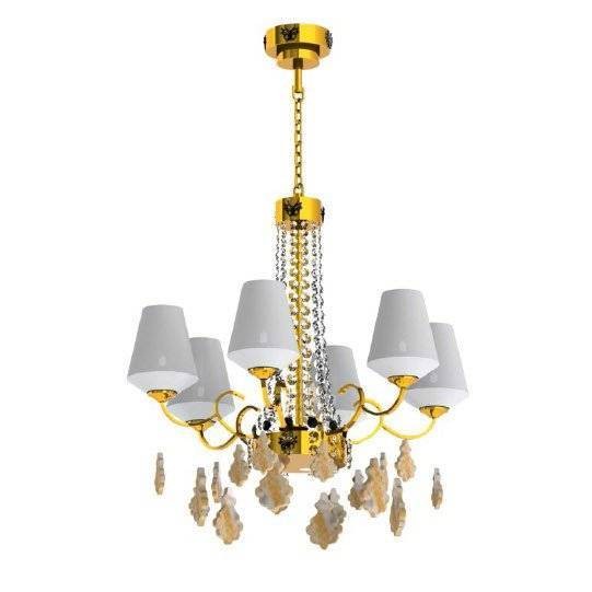 Люстра Beby Group Charming beauty 0250B02 Gold White White gold leaf Люстра Beby Group Charming beauty 0250B02 Gold White White gold leaf