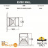 Уличный настенный светильник Fumagalli Ester DS1.560.000.WXD1L Уличный настенный светильник Fumagalli Ester DS1.560.000.WXD1L