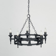 Люстра Elstead Lighting Saxon SAX5 BLK Люстра Elstead Lighting Saxon SAX5 BLK