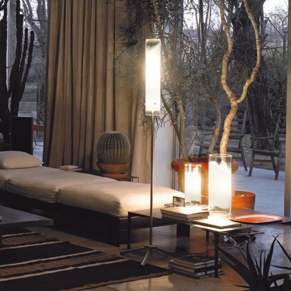 Торшер Vistosi Lio PT E27 CR/BC NI