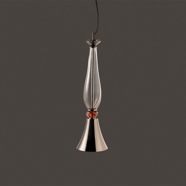 Подвесной светильник Euroluce Olympia S1 nickel Fume Подвесной светильник Euroluce Olympia S1 nickel Fume