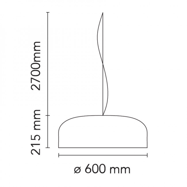 Подвесной светильник Flos Smithfield F1371031 - Matt Black Подвесной светильник Flos Smithfield F1371031 - Matt Black
