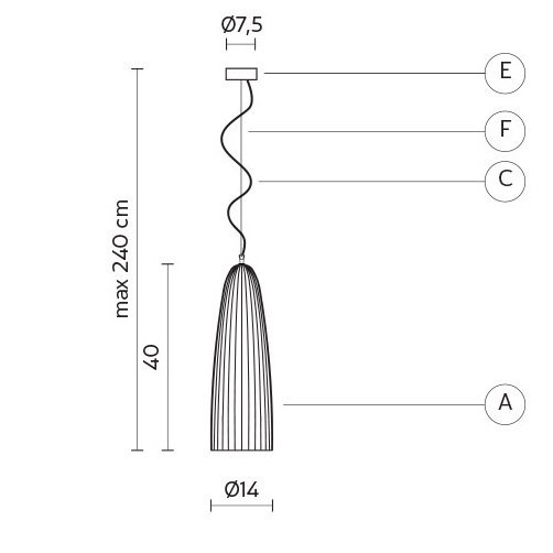 Подвесной светильник Karman Sahara SE667KV