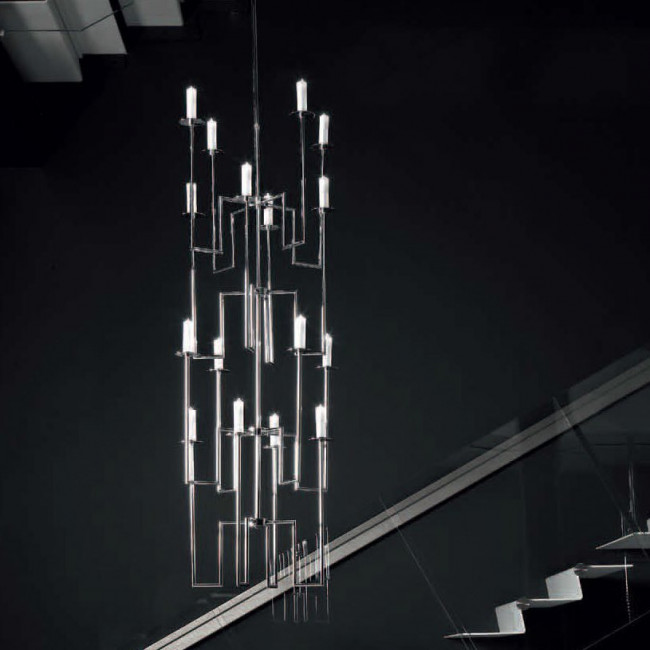 Потолочная люстра Italamp Spider T10/16 Chrome