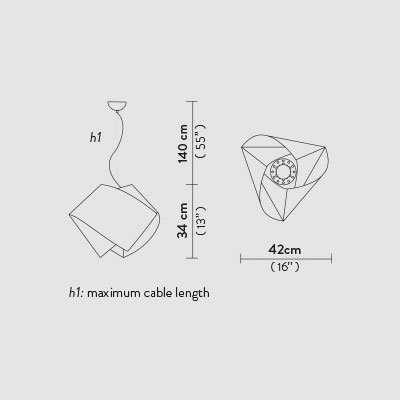 Подвесной светильник Slamp Dafne SUSPENSION GEM03SOS0000__DAF Подвесной светильник Slamp Dafne SUSPENSION GEM03SOS0000__DAF