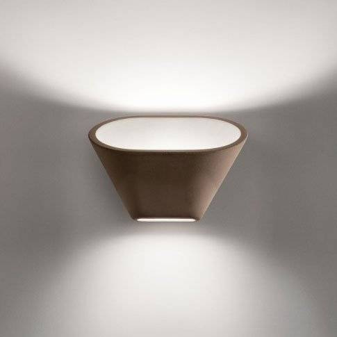 Настенный светильник Foscarini Aplomb marrone 195005L 52