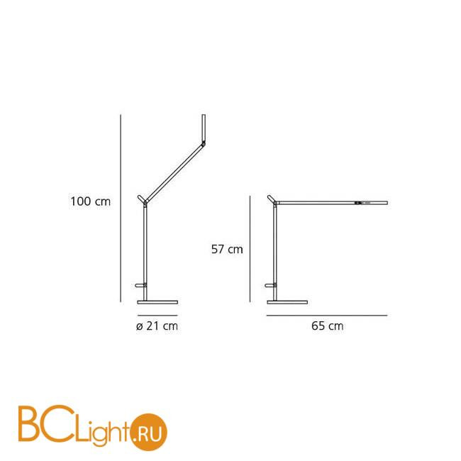 Настольная лампа Artemide Demetra Table 1734W50A+1733050A 2700K Opaque Black (Body Lamp + Table Base) Настольная лампа Artemide Demetra Table 1734W50A+1733050A 2700K Opaque Black (Body Lamp + Table Base)