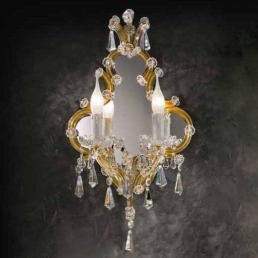 Бра Beby Group Novecento 400/2S Light gold CUT CRYSTAL Бра Beby Group Novecento 400/2S Light gold CUT CRYSTAL
