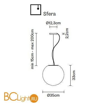 Подвесной светильник Fabbian Lumi F07 A21 01 Подвесной светильник Fabbian Lumi F07 A21 01