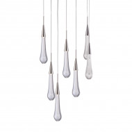 Подвесной светильник DeLight Collection Pour MD2060-7A satin nickel Подвесной светильник DeLight Collection Pour MD2060-7A satin nickel