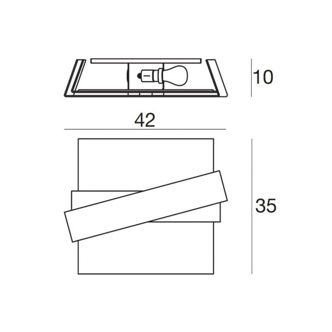 Потолочный светильник Linea Light Zig Zag 7402 Потолочный светильник Linea Light Zig Zag 7402