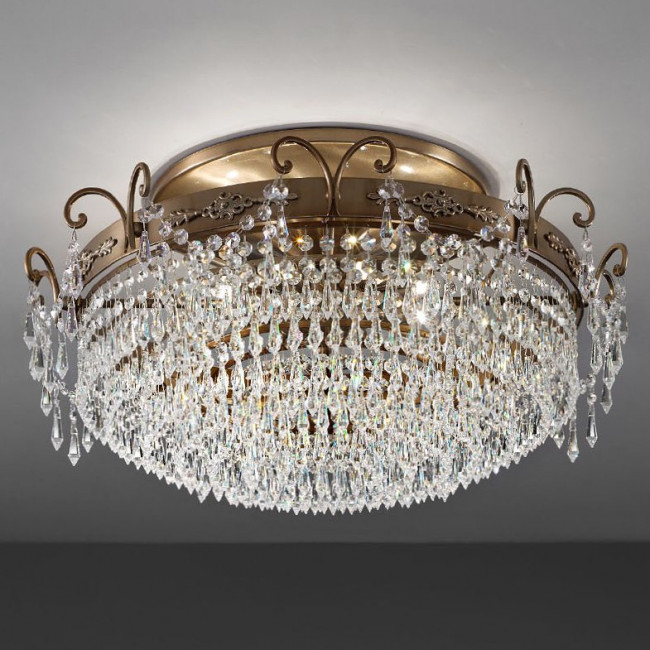 Потолочный светильник Masiero Glasse PL8 G01 Swarovski elements