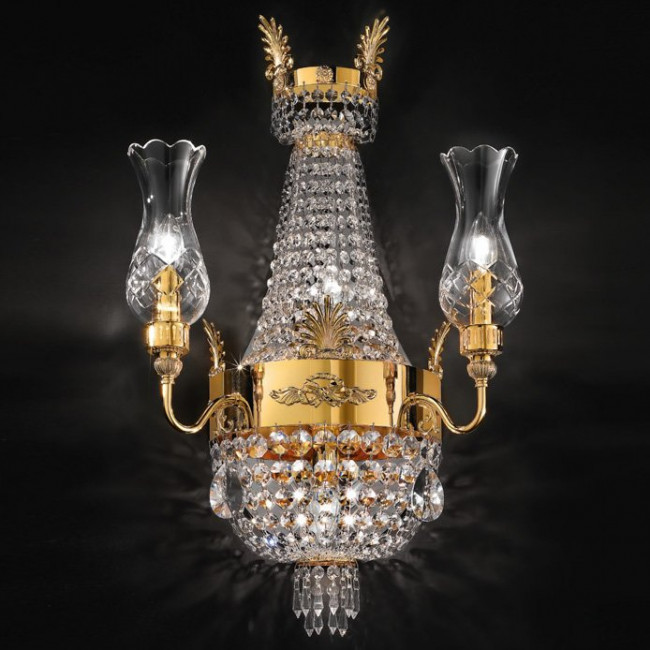 Бра Masiero Impero & Deco VE 827 A4 CUT CRYSTAL