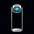 Настольная лампа Beby Group Stone 5150L02 Chrome Turquoise Настольная лампа Beby Group Stone 5150L02 Chrome Turquoise