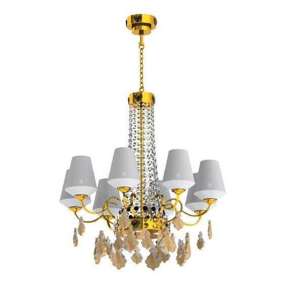 Люстра Beby Group Charming beauty 0250B03 Gold White White gold leaf Люстра Beby Group Charming beauty 0250B03 Gold White White gold leaf